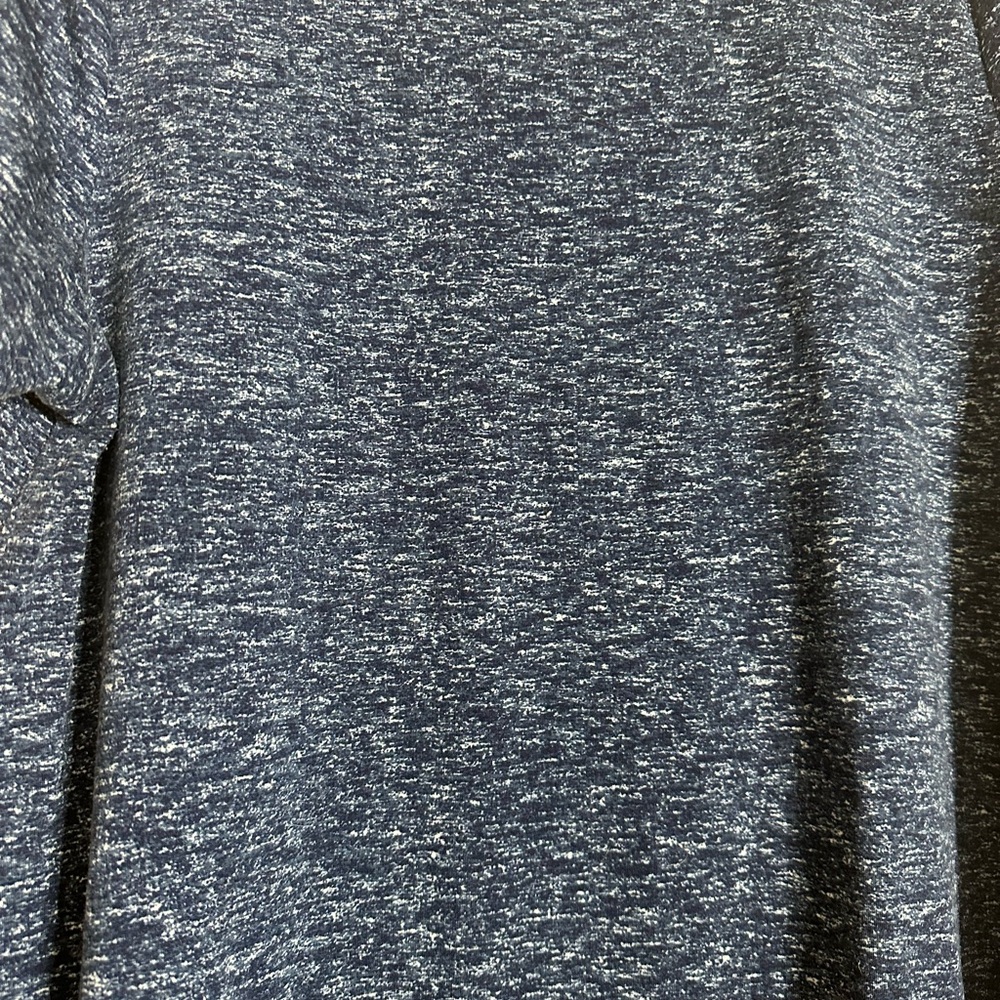 LuLaRoe Blue Heathered Melissa Tunic - Picture 2 of 2